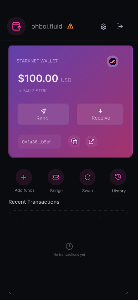 Wallet Interface